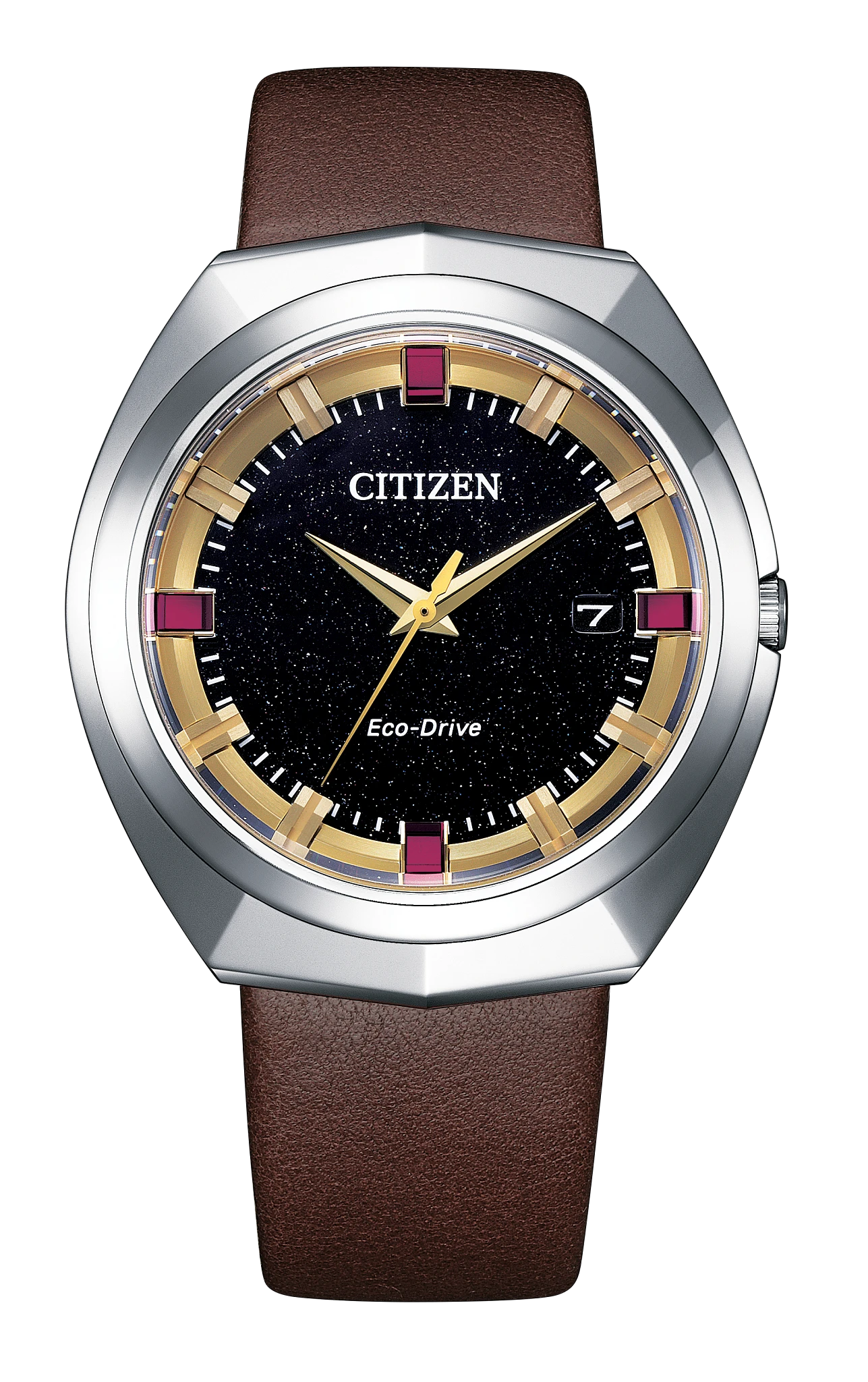 Eco-Drive 365 Black Dial Leather Strap BN1010-05E | CITIZEN